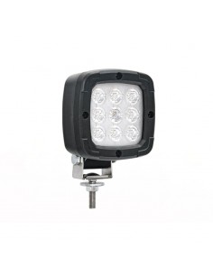 Faro de LED para Tractor Camión remolque agícola, bañera, carretilla, grua, maquinaria industrial Fristom FT036 15W Cuadrado 12V