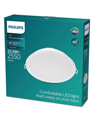 Downlight LED redondo 24W 2550Lm Meson 200 915005807201 | leonleds